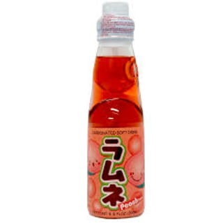 Japanese Drink: Yappari Ramune Peach