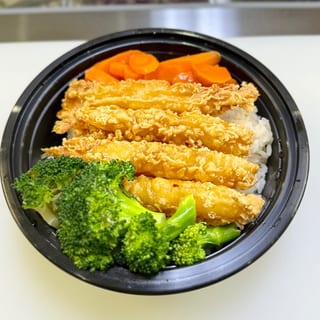 Shrimp Tempura Rice Bowl