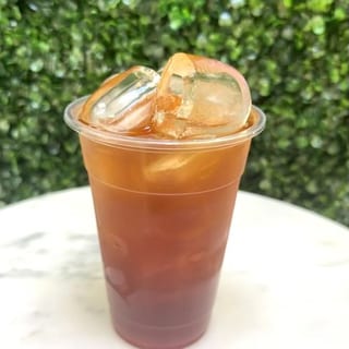 Peach Strawberry Fruit Tea