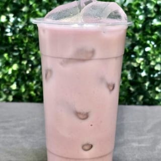 Taro Strawberry Milk Tea
