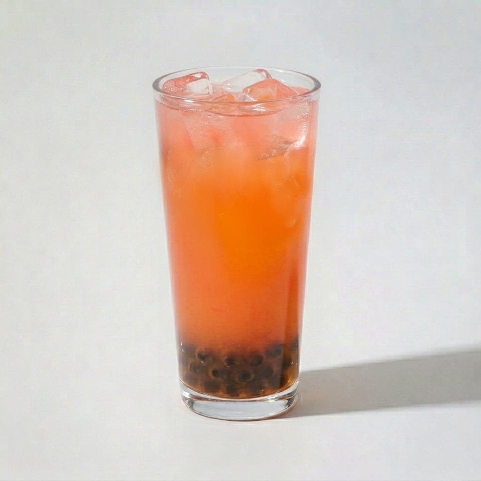 Dragon Fruit Yogurt Tea.