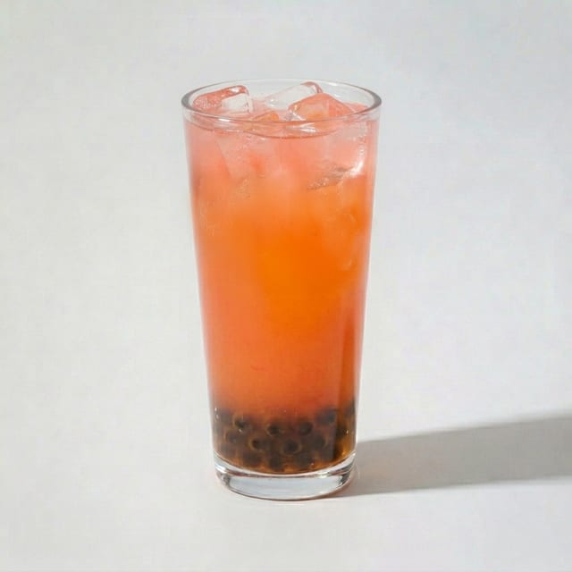 Dragon Fruit Yogurt Tea.